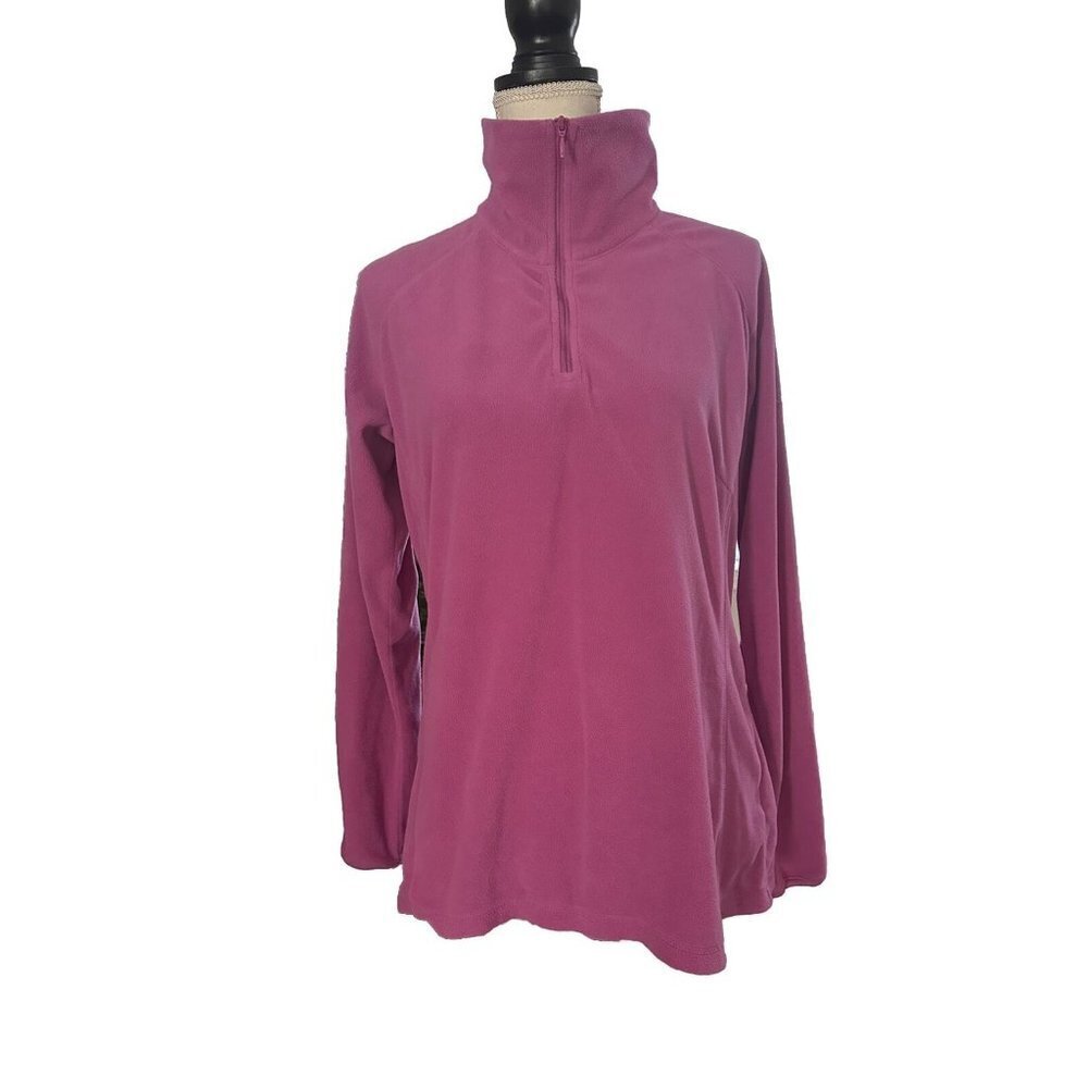Columbia Women’s Fleece Half Zip Pink XL